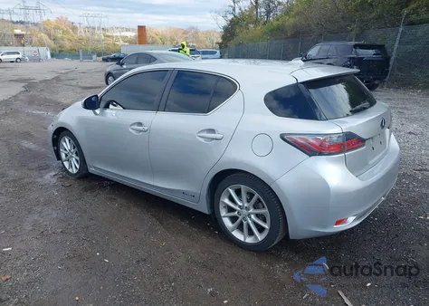 2012 Lexus Ct 200H Premium from USA, damaged, VIN JTHKD5BH6C2100656
